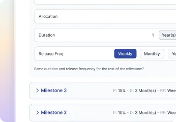 Flexible Vesting Customization