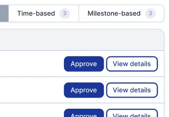 Streamlined Action Buttons